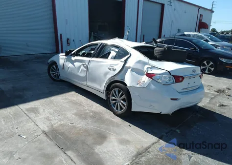 2014 Infiniti Q50 Premium from USA, damaged, VIN JN1BV7AP8EM677539